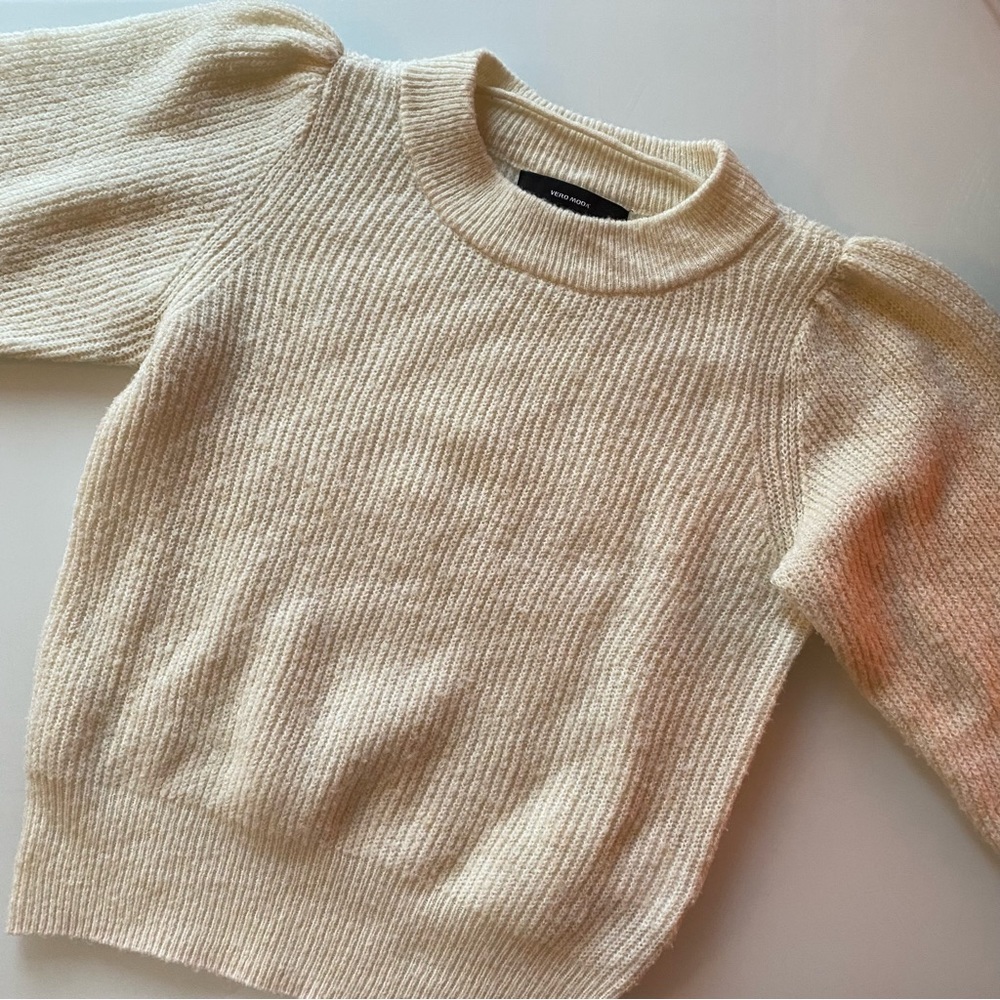 Vero Moda Knit Puff Sleeve Sweater